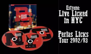 Escucha el Episodio: Estreno Live Licked in NY 2003 y muchas perlas Licks Tour 2002-2003