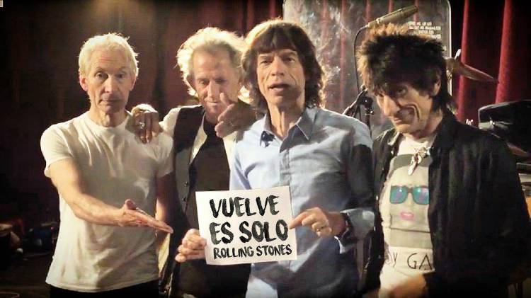 Es solo Rolling Stones vuelve al Aire