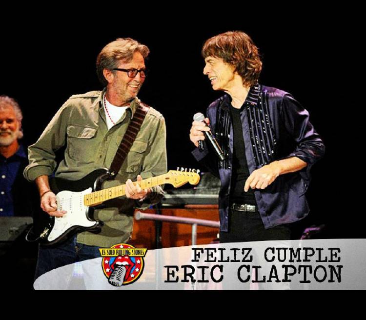 Eric Clapton y los Stones: Una larga amistad