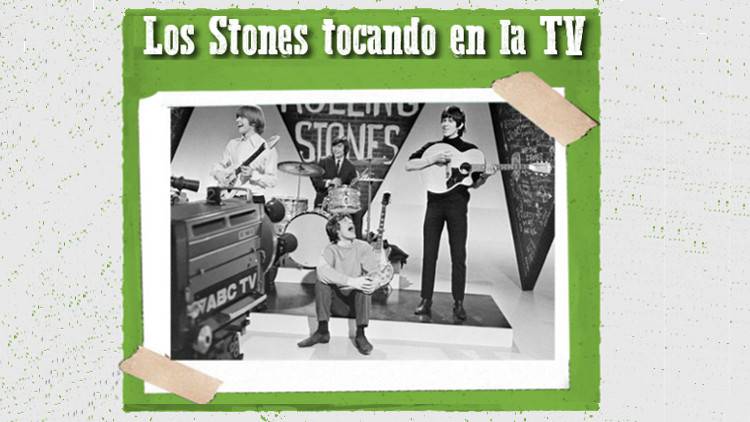 Escucha la emisión "Los Rolling Stones tocando en la TV"