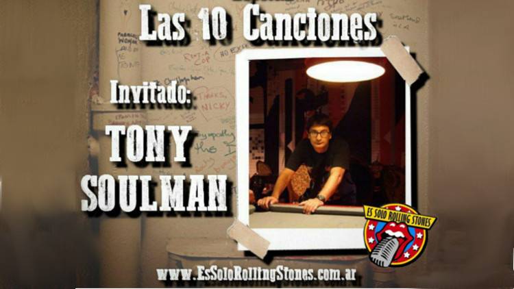 Escucha la emisión "Las 10 canciones con Tony Soulman