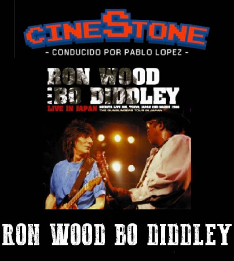 VER RON WOOD y BO DIDDLEY