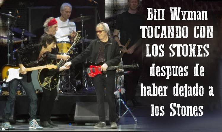 Escucha el episodio: Bill Wyman tocando con los Stones DESPUES de HABER ABANDONADO A LOS ROLLING STONES